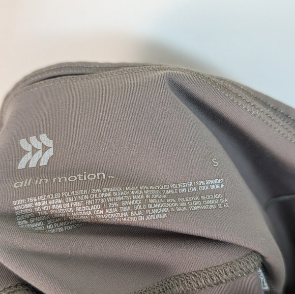 All In Motion X Target Taupe Gray Brown Yoga Flared Leggings Pants - Picture 2 of 6